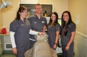 Dr Tyler Shaw and Willamette dental team came and staff WTCC